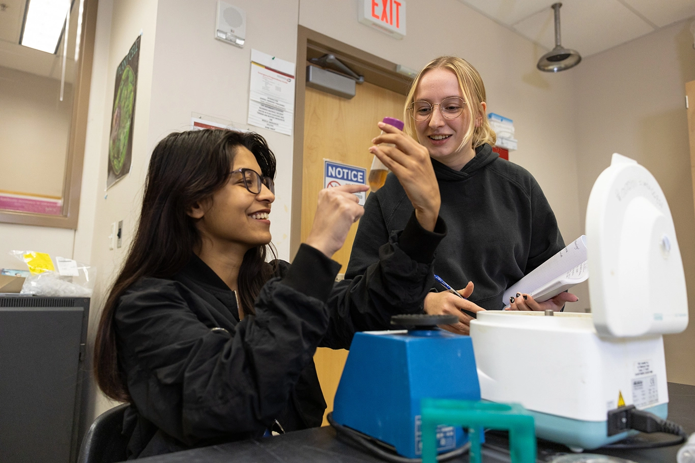 Paige Ackerson student lab manager