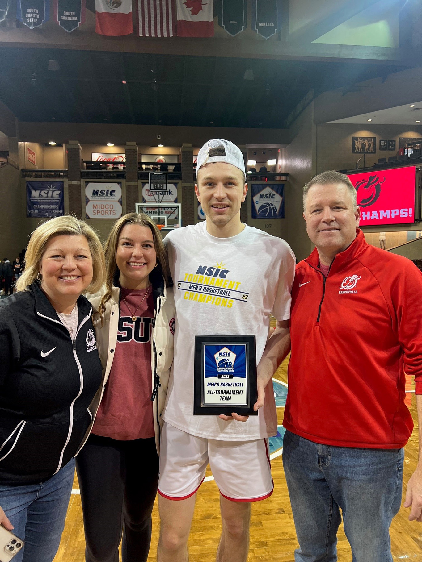 Gavin Baumgartner 2023 NSIC All Tournament Team