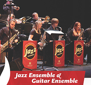 Jazz Ensemble & Guitar Ensemble Fall 2024 Concert