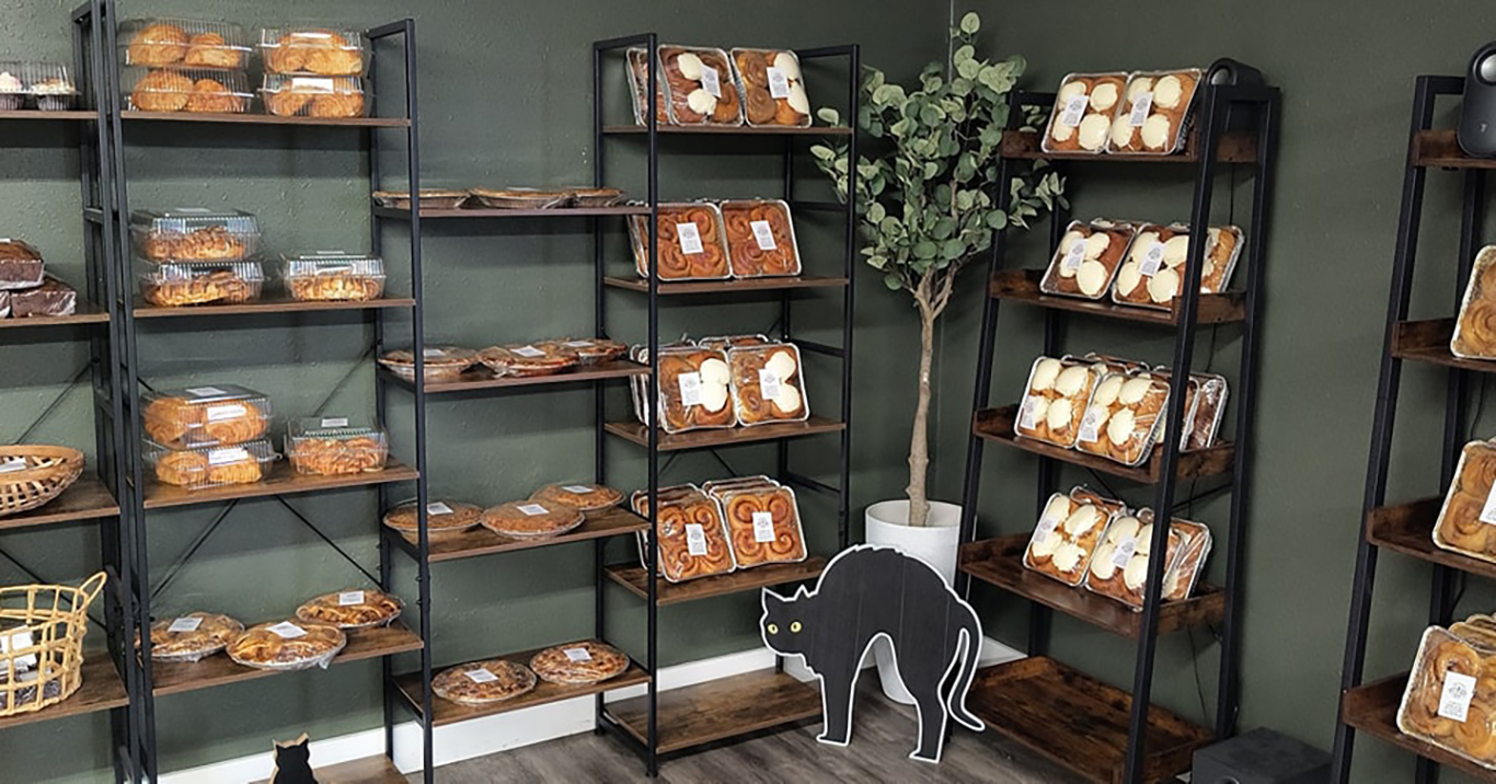 Black Cat Bakery Shelves