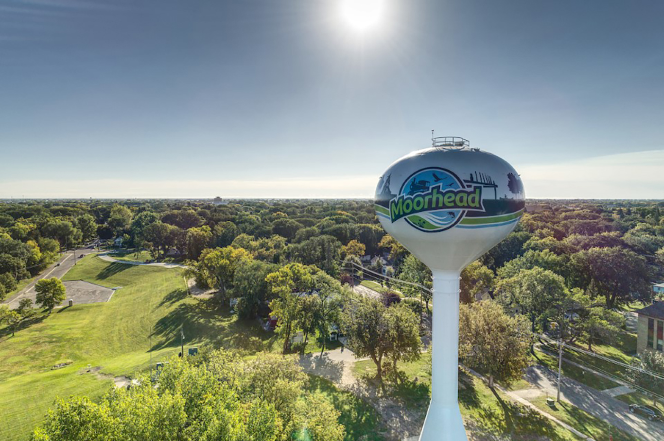 Moorhead Minnesota Water Tower