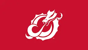 Meeting Background Red background with with Dragon